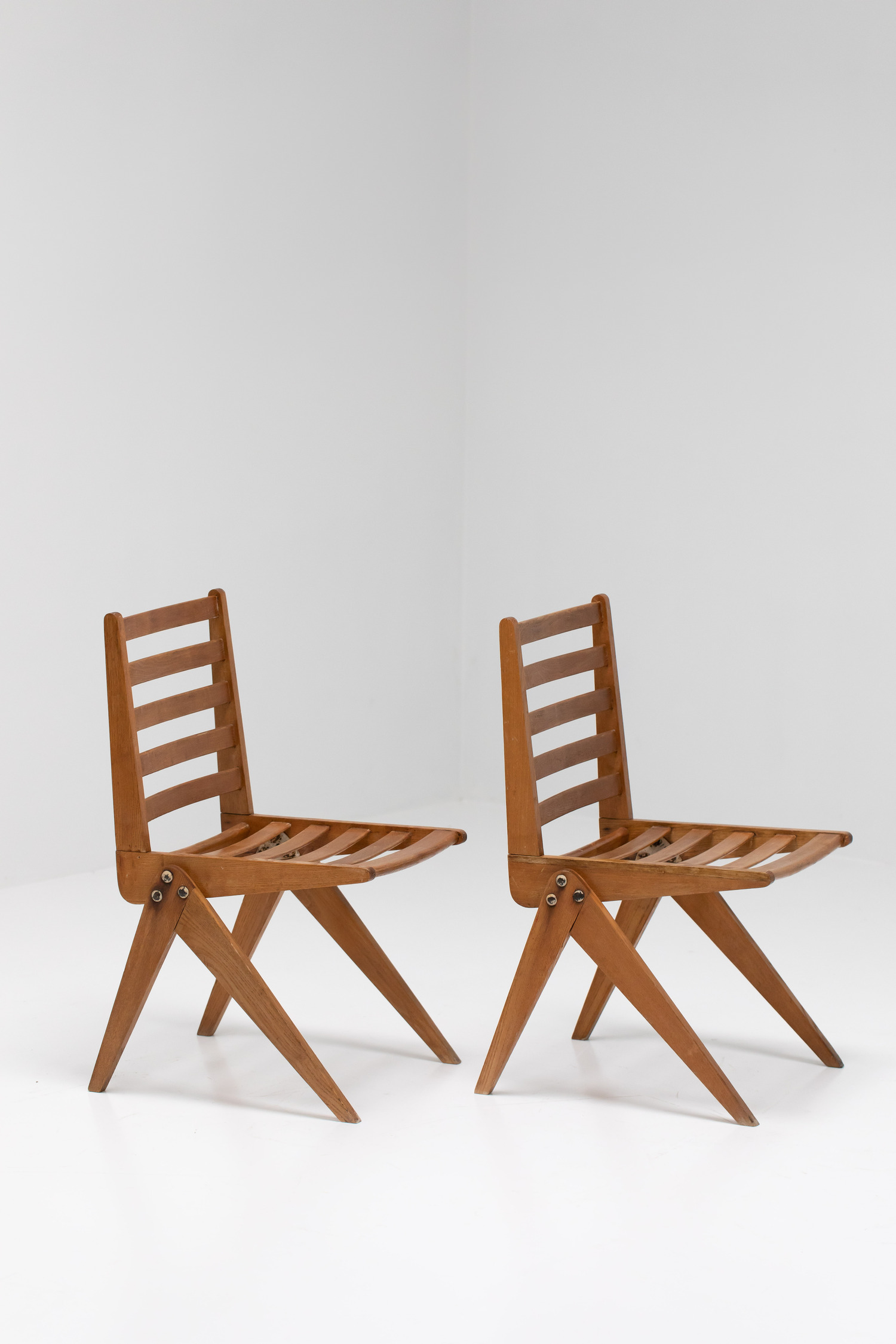 Pierre Jeanneret chairs 